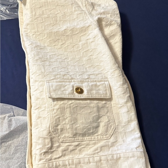 Women’s NWT Coach Reserve signature relaxed xl lightweight Jean Jacket - Picture 12 of 16